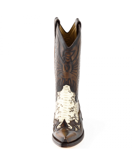 Snakeskin cowboy boots deals for sale